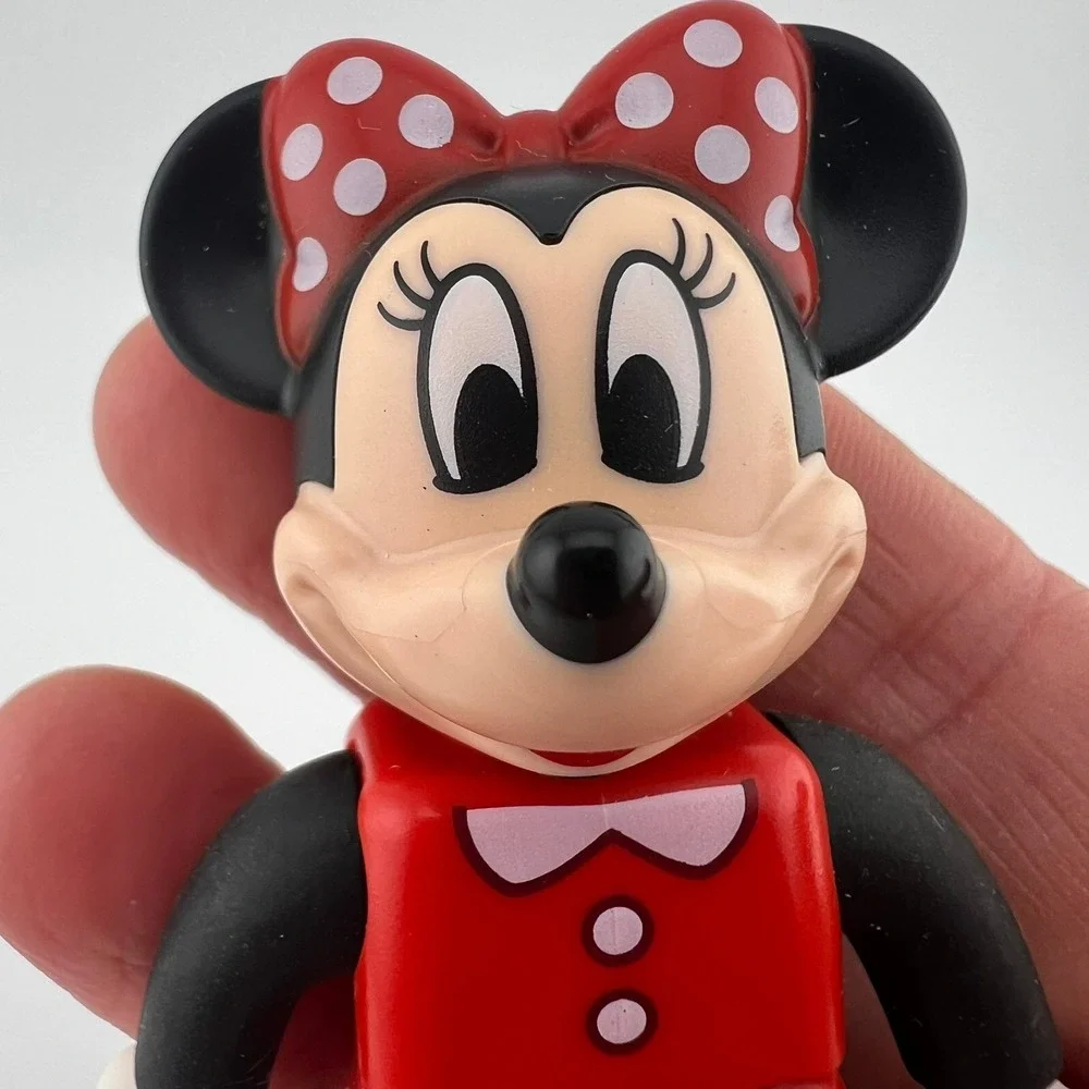 LEGO DUPLO Minnie Mouse Figure Red Outfit Disney Character Toy